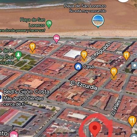 Atico Terraza Playa Futbol Y Congresos Vut4708As Lägenhet Gijón Exteriör bild